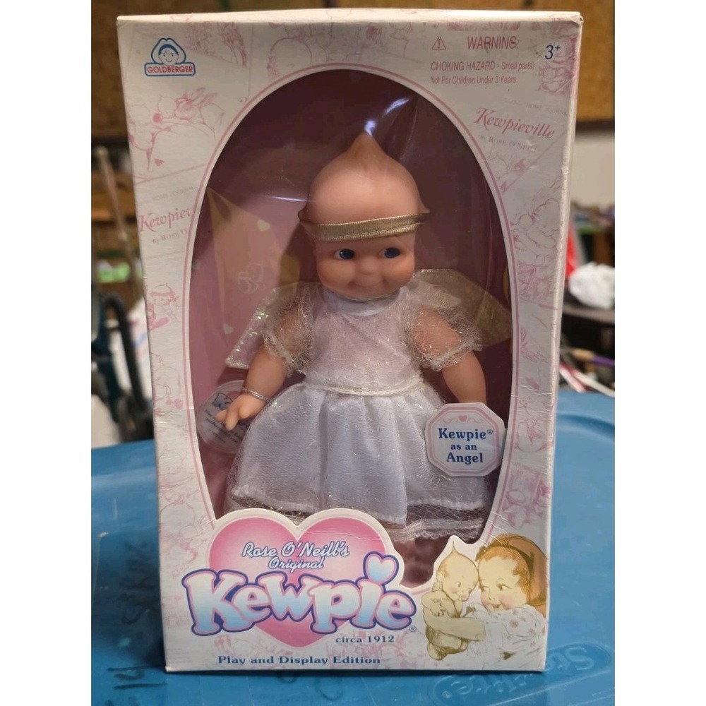Vintage 1999 Rose O'Neill's Kewpie As An Angel Play & Display Edition